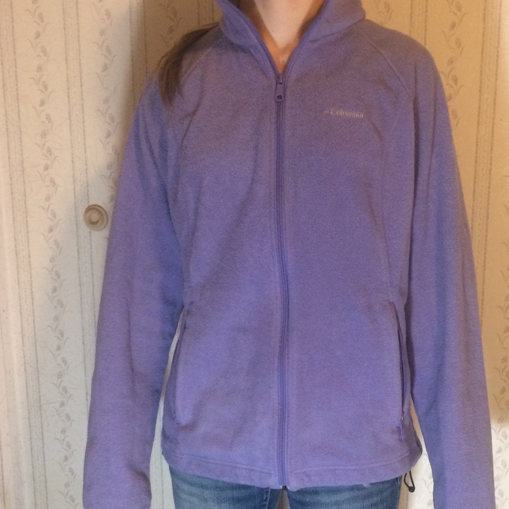 Columbia light purple fleece